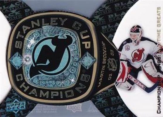 2013 Upper Deck Black Diamond #ATG-25 All Time Greats Championship Rings