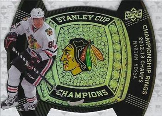 2013 Upper Deck Black Diamond #CRB-15 Stanley Cup Champs Championship Rings