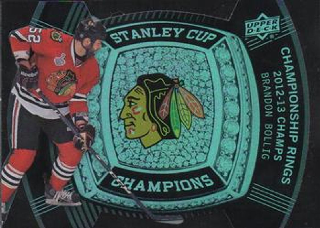 2013 Upper Deck Black Diamond #CRB-3 Stanley Cup Champs Championship Rings