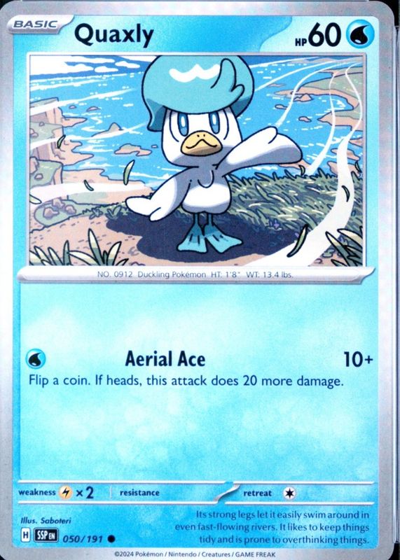 2024 Scarlet & Violet: Surging Sparks #050/191 Base