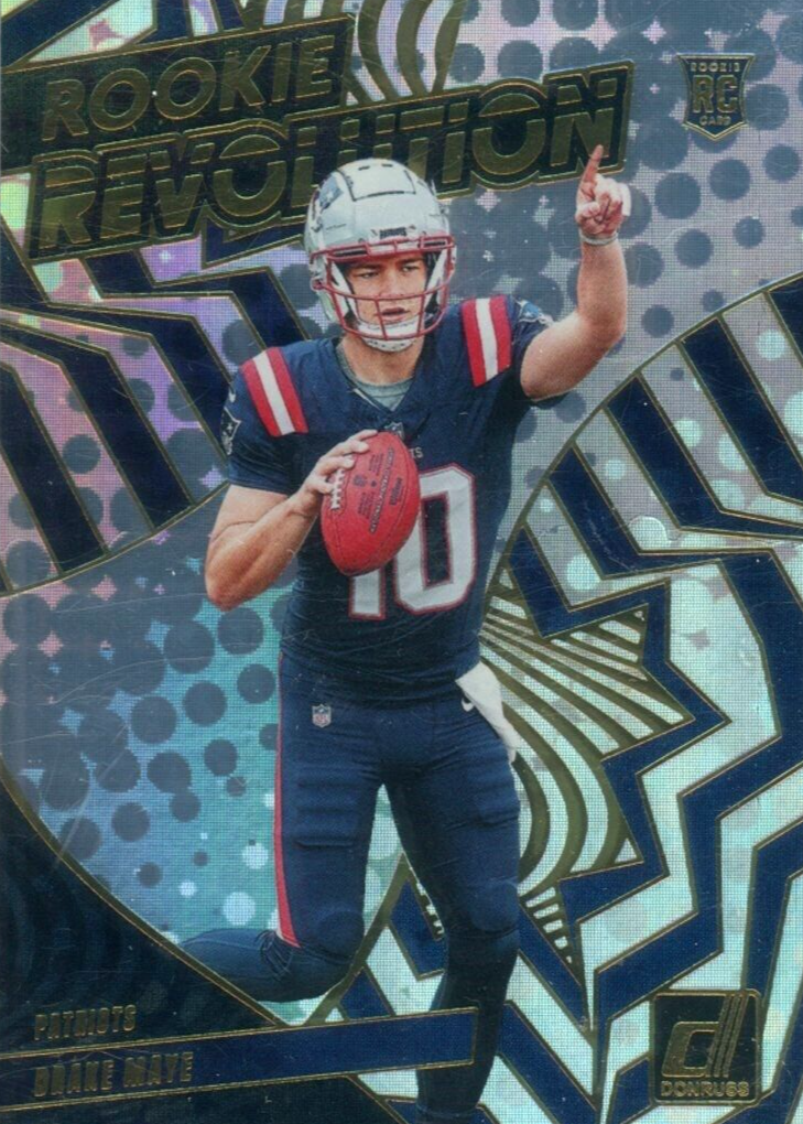 Drake Maye 2024 Donruss #18 Rookie Revolution Price Guide - Sports Card ...
