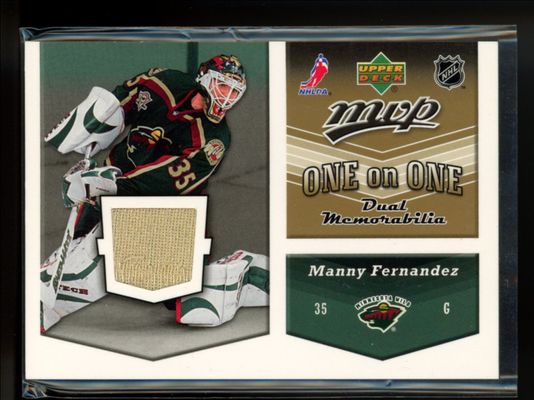 2006 Upper Deck MVP #OJ-FR One on One Dual Memorabilia