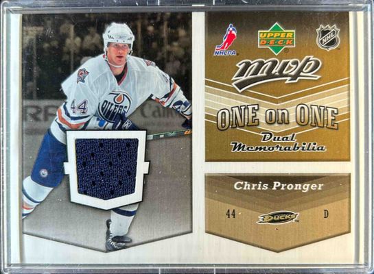 2006 Upper Deck MVP #OJ-PB One on One Dual Memorabilia