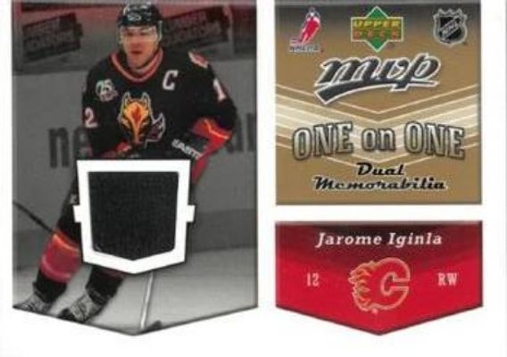 2006 Upper Deck MVP #OJ-IS One on One Dual Memorabilia