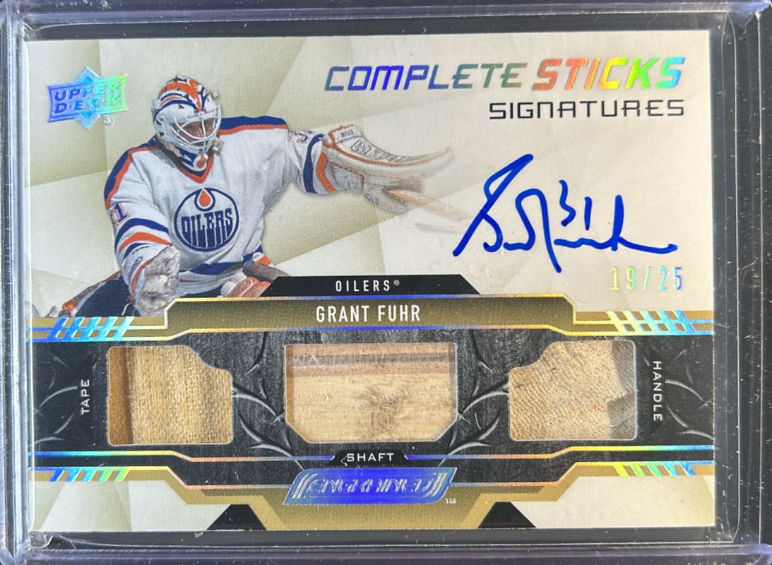 2019 Upper Deck Engrained #CSS-GF Complete Sticks Signatures /25