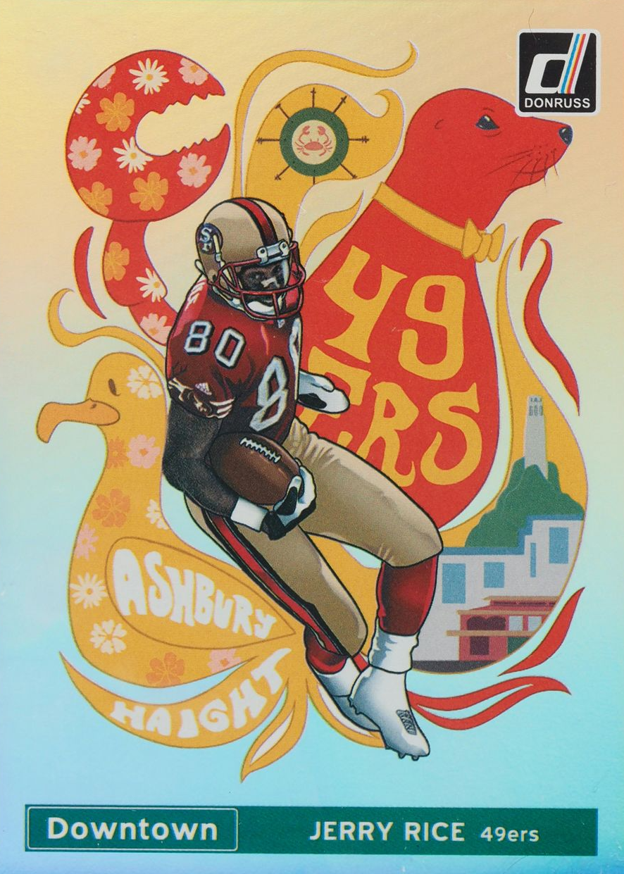 Jerry Rice 2021 Donruss #DT-30 Downtown /(SSP) Price Guide - Sports ...