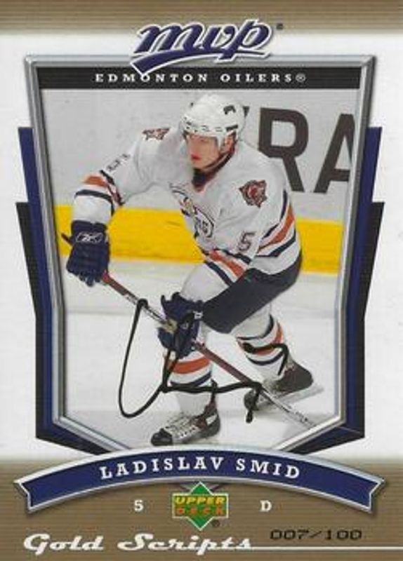 2007 Upper Deck MVP #189 Gold Scripts /100