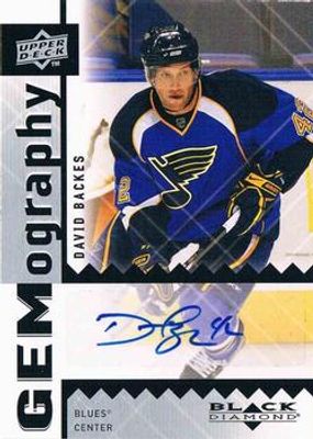 2009 Upper Deck Black Diamond #GDB Gemography