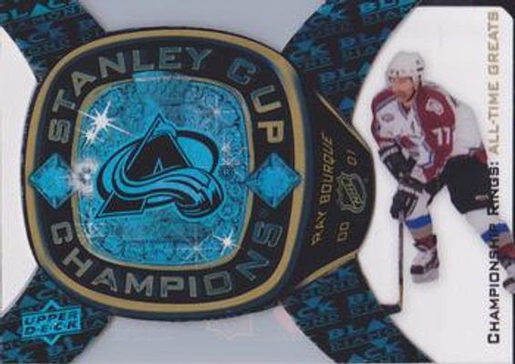 2012 Upper Deck Black Diamond #ATG-15 Championship Rings (All Time Greats)