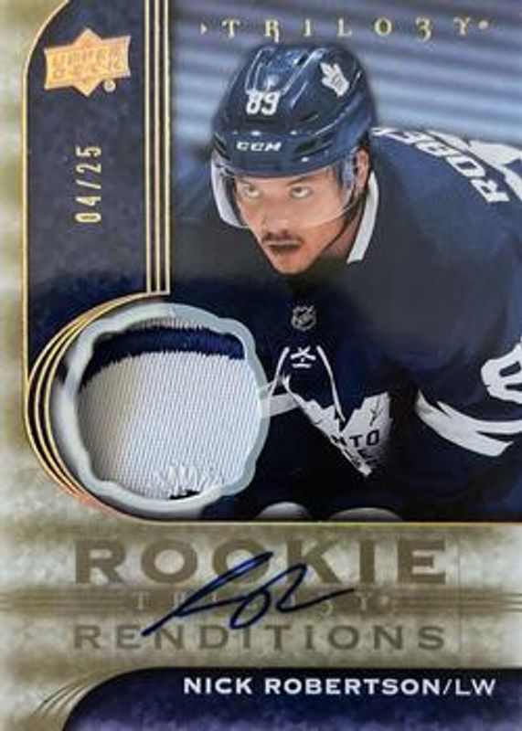 2020 Upper Deck Trilogy #RR-2 Rookie Renditions Gold Spectrum /25