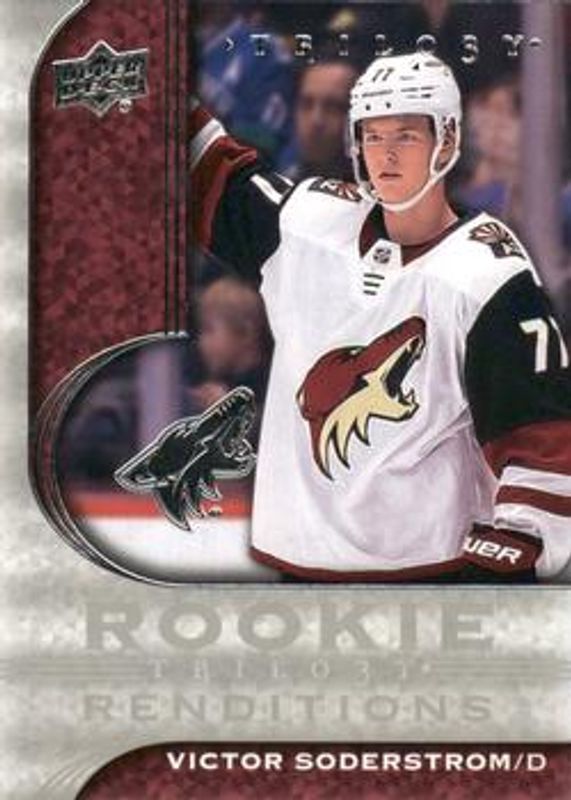 2020 Upper Deck Trilogy #RR-28 Rookie Renditions