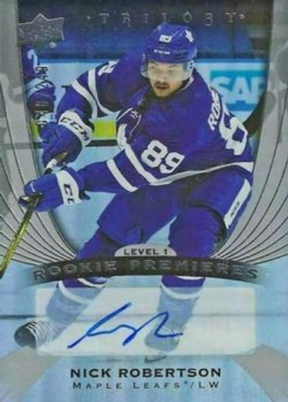 2020 Upper Deck Trilogy #80 Silver Foil Autographs /49