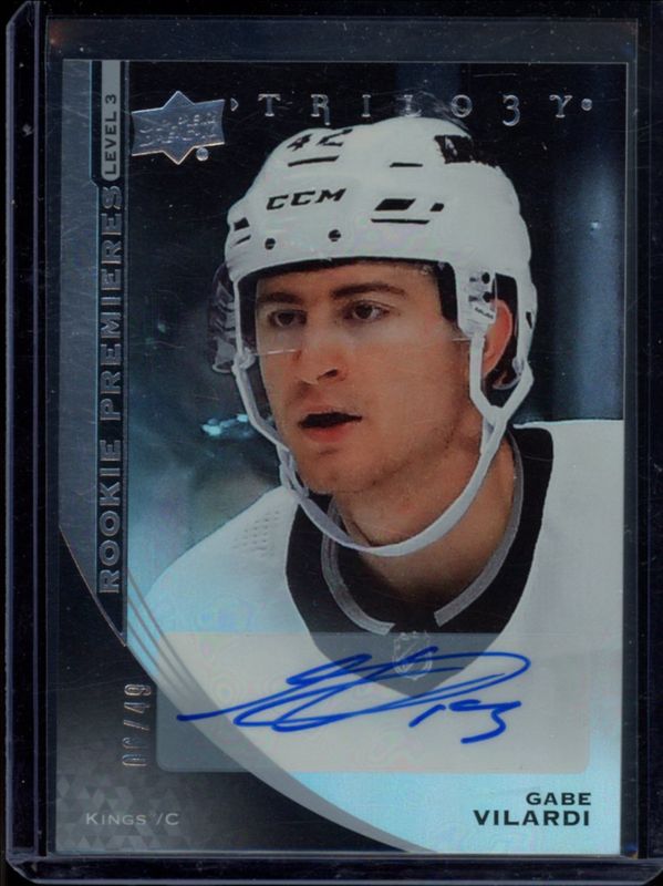 2020 Upper Deck Trilogy #136 Silver Foil Autographs /49