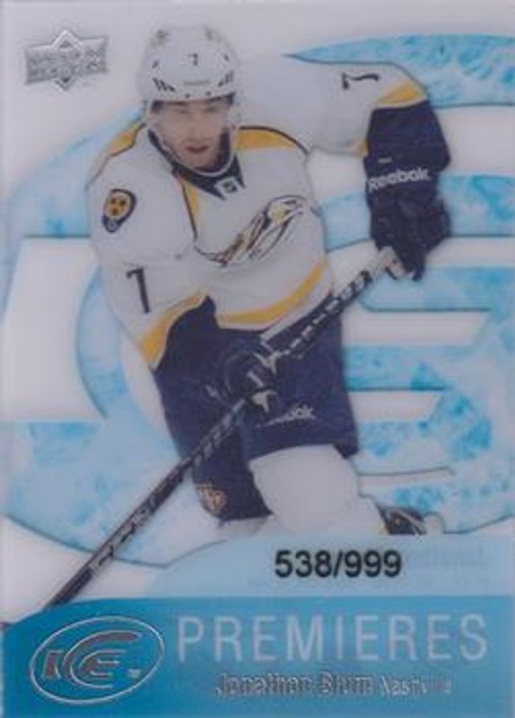 2011 Upper Deck Black Diamond #60 2011 Upper Deck Ice /1999