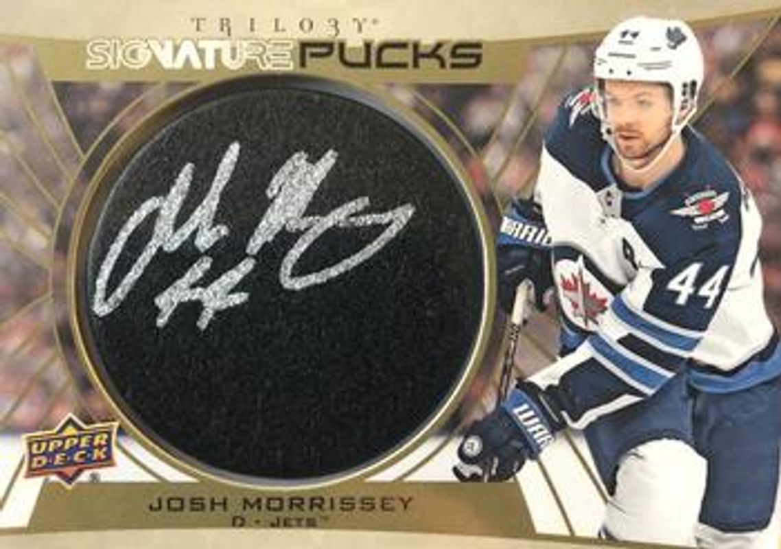 2020 Upper Deck Trilogy #SP-MO Signatures Pucks