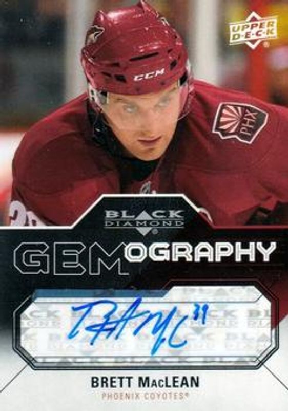 2011 Upper Deck Black Diamond #GEM-BM Gemography