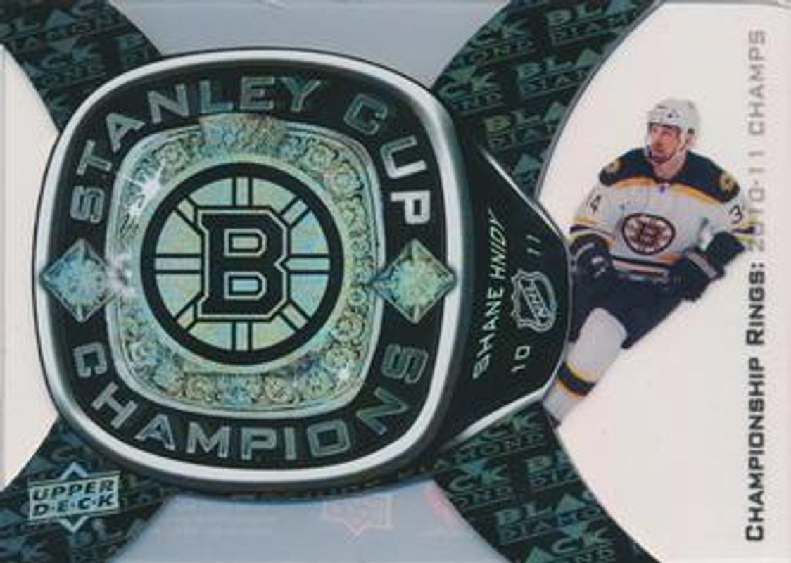 2011 Upper Deck Black Diamond #CRB-21 Boston Bruins Championship Rings