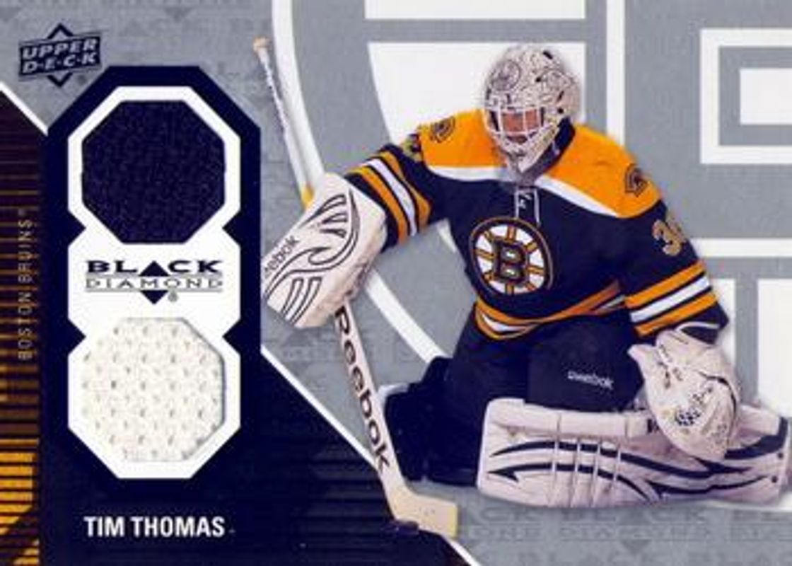 2011 Upper Deck Black Diamond #BOS-TT Dual Jerseys