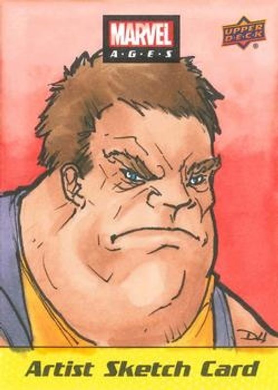 2020 Upper Deck Marvel Ages Sketch Artists