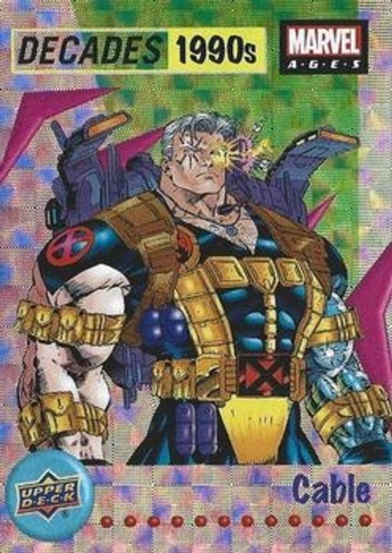 2020 Upper Deck Marvel Ages #D9-6 Decades 1990s