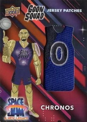 2021 Upper Deck Space Jam: A New Legacy #TSJP-3 Tune Squad Goon Squad Jersey Patches