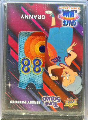 2021 Upper Deck Space Jam: A New Legacy #TSJP-10 Tune Squad Goon Squad Jersey Patches