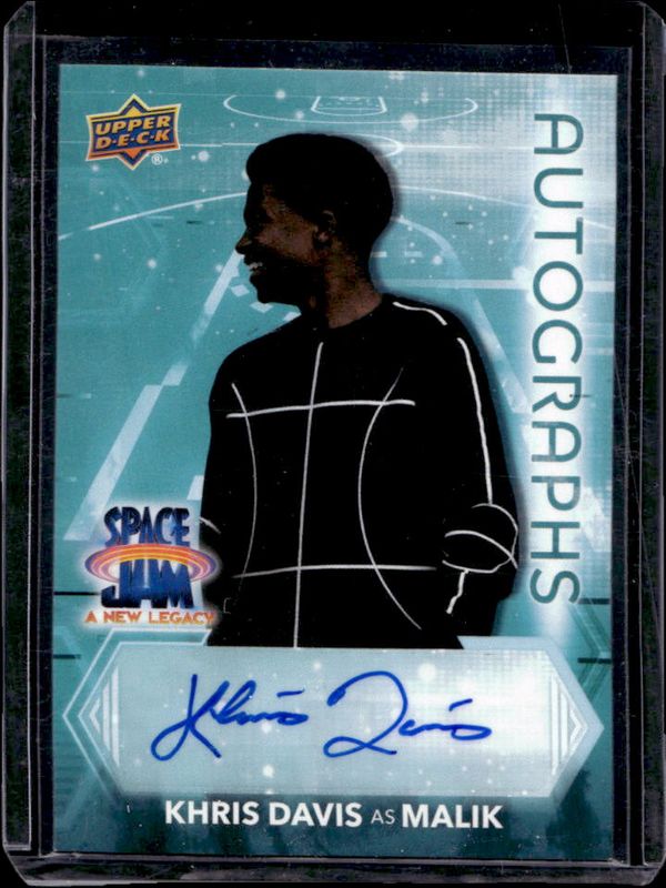 2021 Upper Deck Space Jam: A New Legacy #S-KD2 Autographs Teal