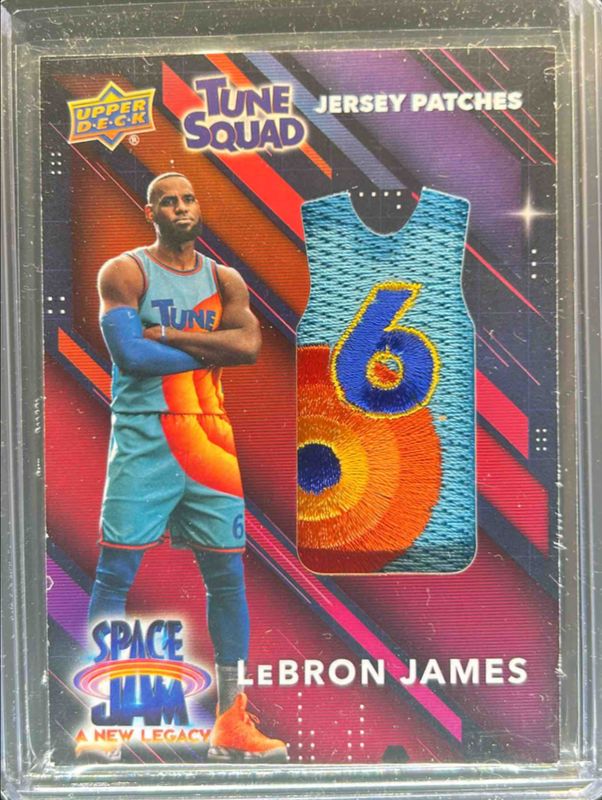 2021 Upper Deck Space Jam: A New Legacy #TSJP-8 Tune Squad Goon Squad Jersey Patches