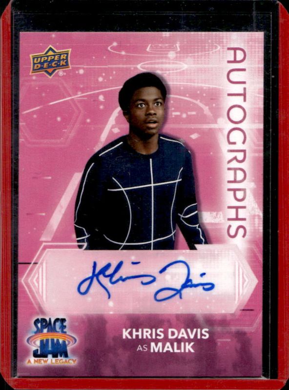 2021 Upper Deck Space Jam: A New Legacy #PS-DA Autographs Pink