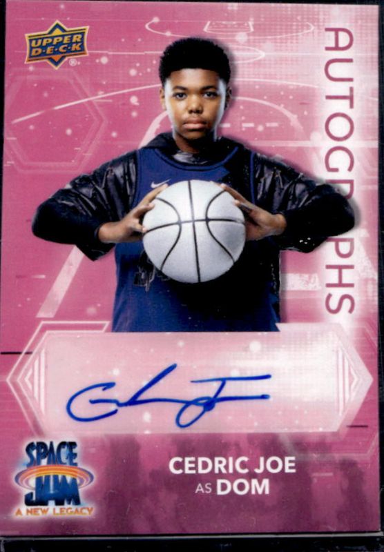 2021 Upper Deck Space Jam: A New Legacy #PS-CJ Autographs Pink