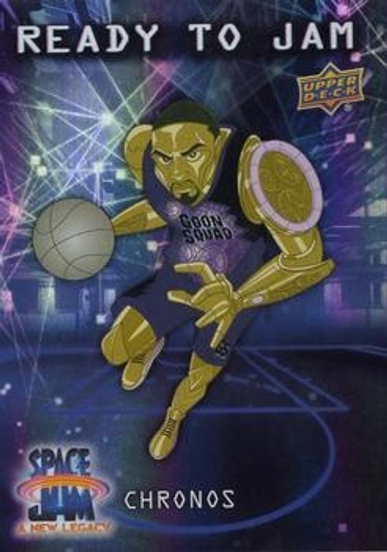 2021 Upper Deck Space Jam: A New Legacy #RJ-4 Ready To Jam Blue /799