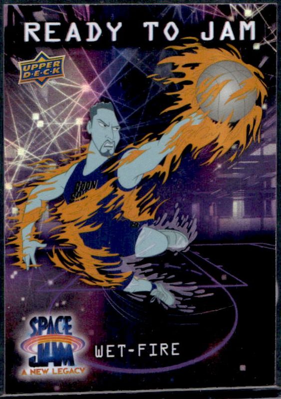 2021 Upper Deck Space Jam: A New Legacy #RJ-6 Ready To Jam Purple /199