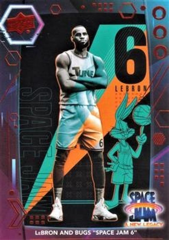 2021 Upper Deck Space Jam: A New Legacy #46 Neon Orange