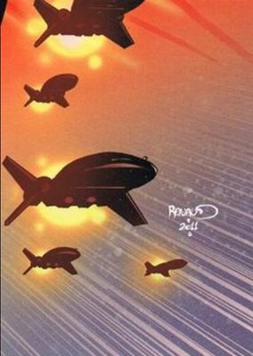 2011 Upper Deck The Avengers: Kree-Skrull War #V9 Cover Cards Art