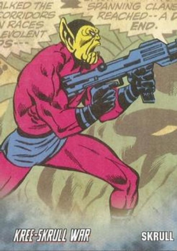2011 Upper Deck The Avengers: Kree-Skrull War #R-19 Retro