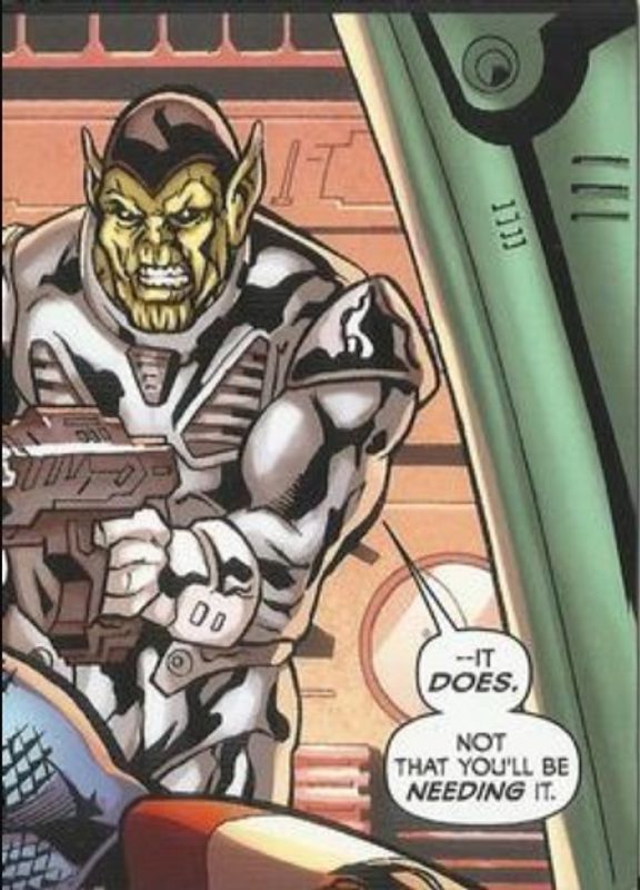 2011 Upper Deck The Avengers: Kree-Skrull War #5-06 Base