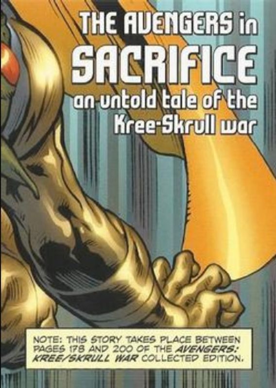 2011 Upper Deck The Avengers: Kree-Skrull War #1-09 Base