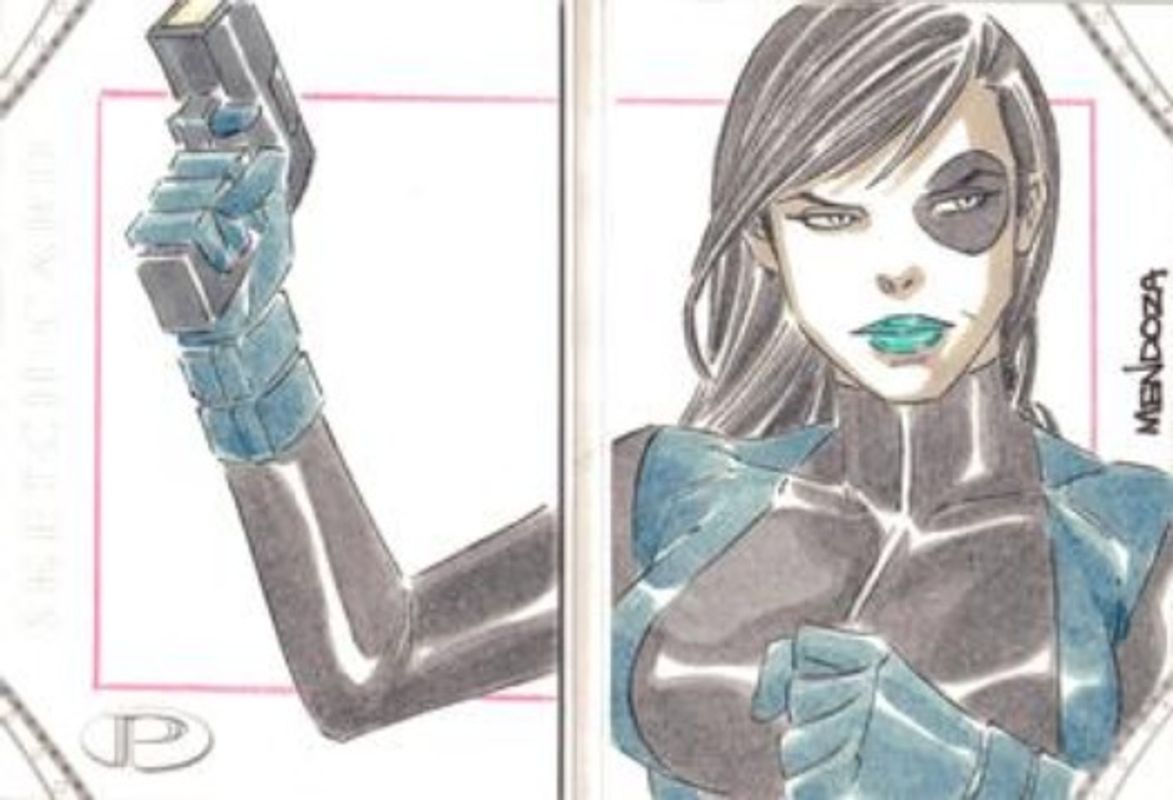2014 Upper Deck Marvel Premier Dual Panel Sketch Booklet /1