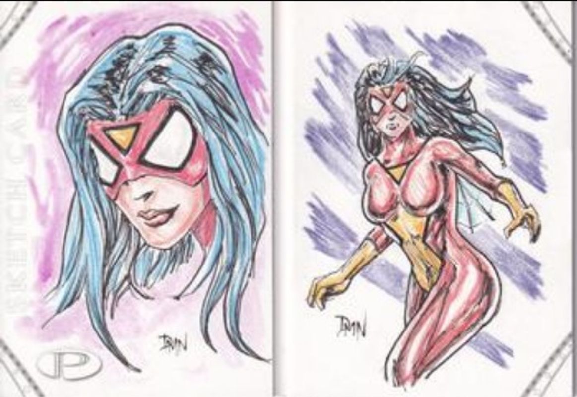 2014 Upper Deck Marvel Premier Dual Panel Sketch Booklet /1