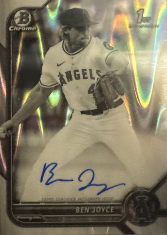 2022 Bowman Draft #CDA-BJ Chrome DP Auto - Black & White RayWave Refractor (1st)