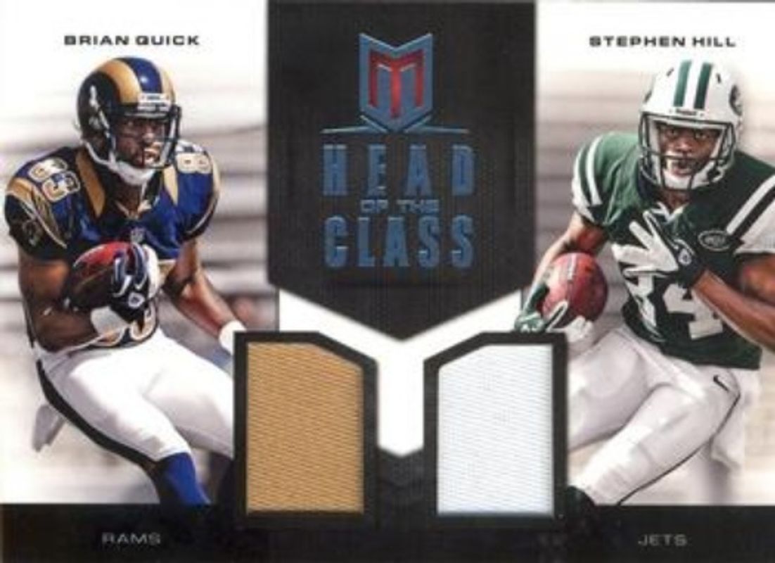 2012 Momentum #15 Head of the Class Materials Combo - Prime /49