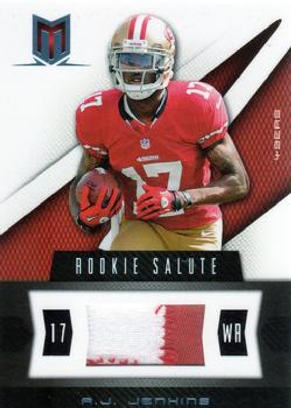 2012 Momentum #90 Rookie Salute Materials - Prime /49