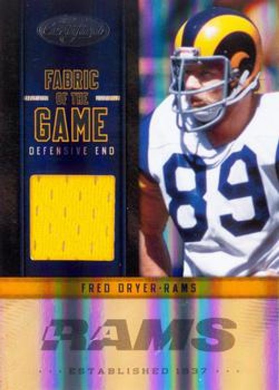 2012 Certified #16 Fabric of the Game /99