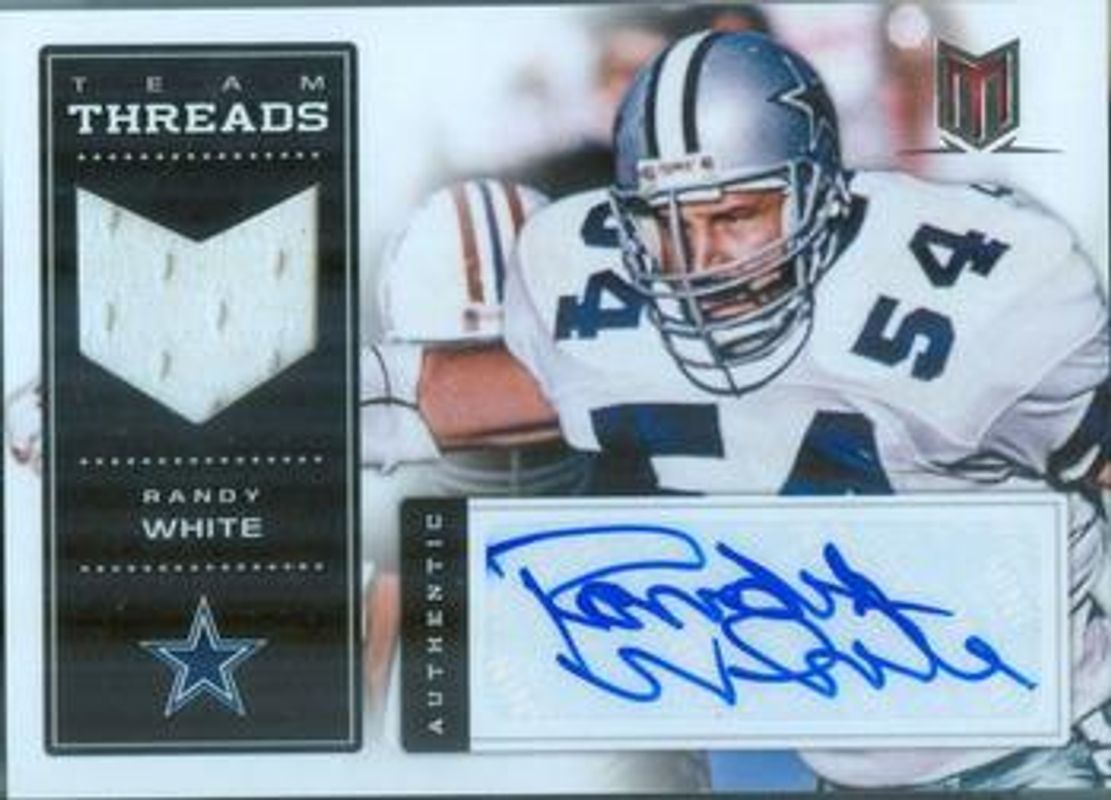 2012 Momentum #49 Team Threads Jerseys Signatures /10