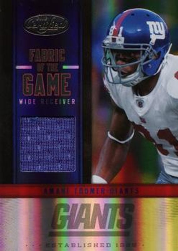 2012 Certified #44 Fabric of the Game /99
