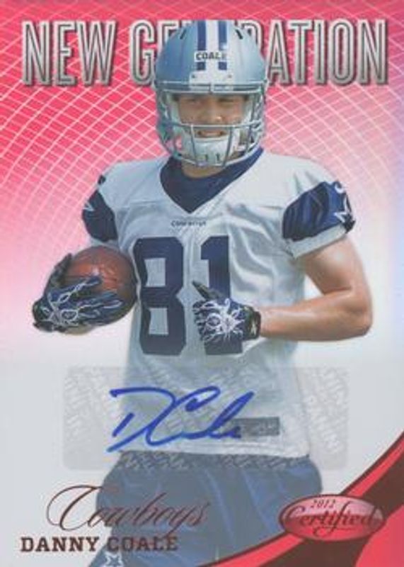 2012 Certified #264 Mirror Red Signatures /350