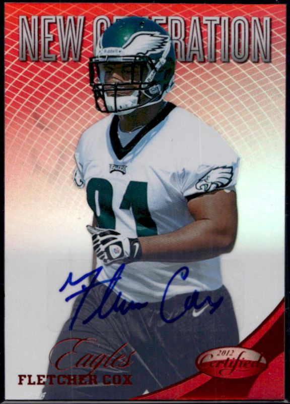 2012 Certified #271 Mirror Red Signatures /350