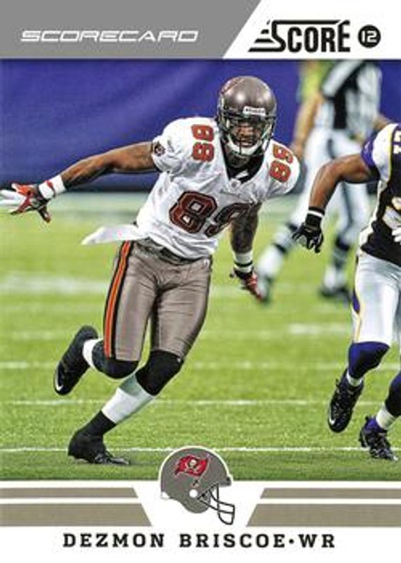 2012 Score #125 Scorecard