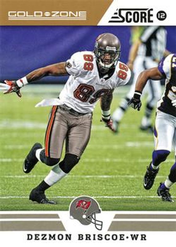 2012 Score #125 Gold Zone