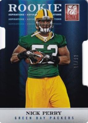 2012 Elite #124 Aspirations Die-Cut /88